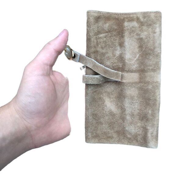 Vintage 1976 Bruxton Genuine Leather Wallet Brown - Picture 12 of 13